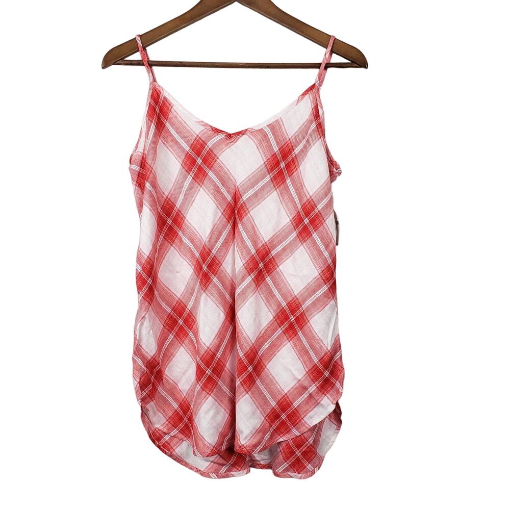 NEW! GAP Plaid Strappy Top - M